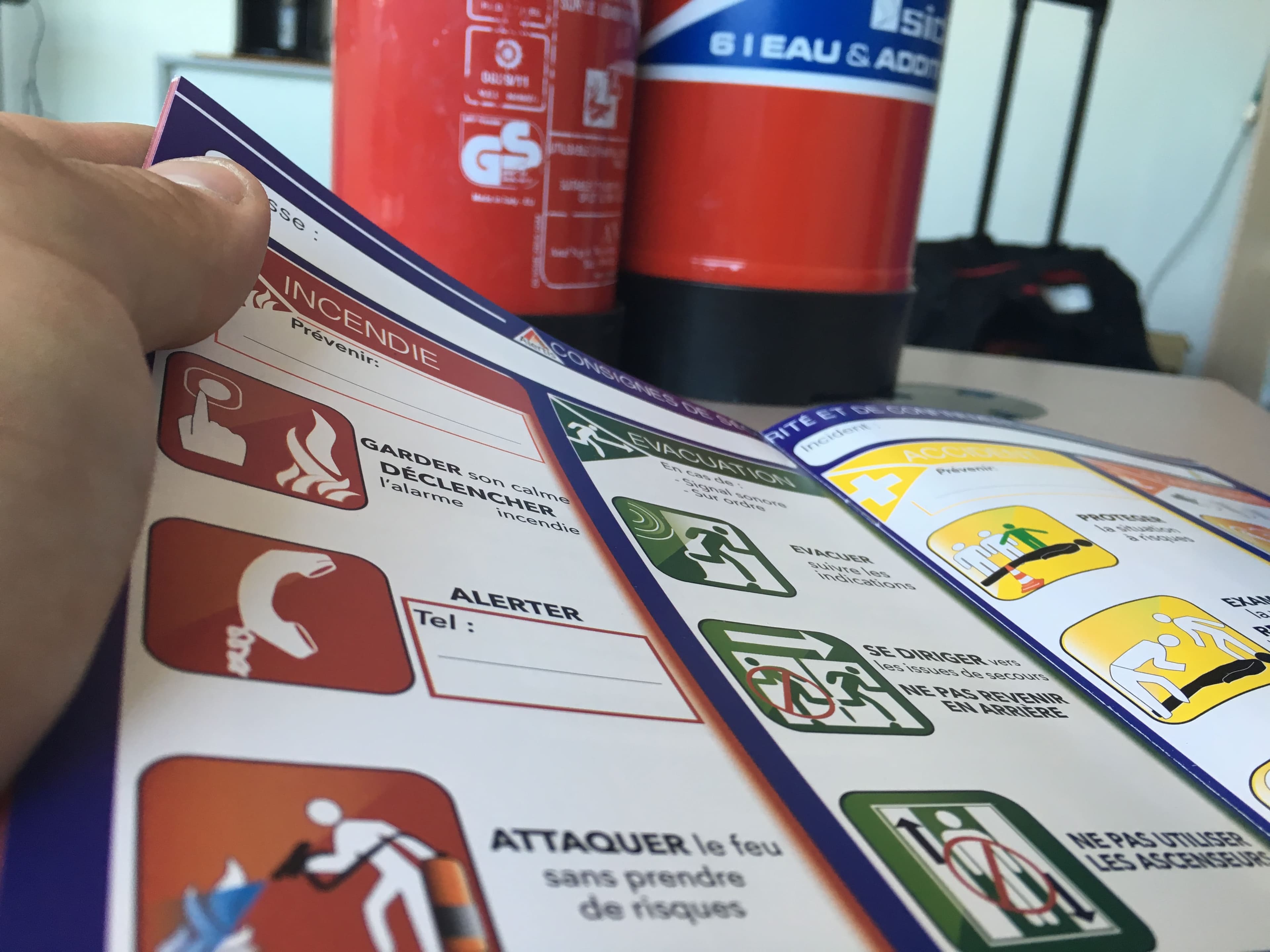 Plans d'intervention et d'évacuation conformes aux référentiels incendie