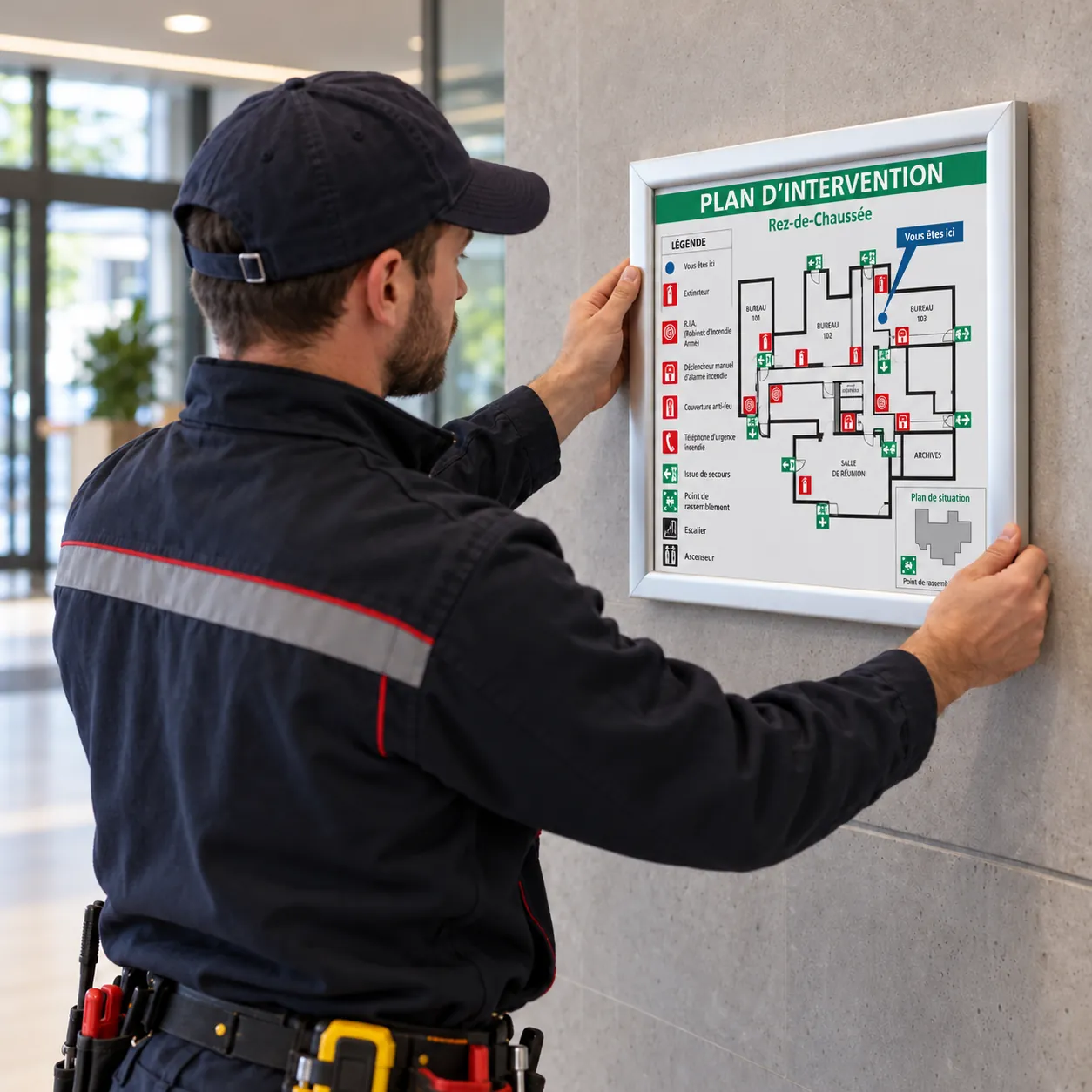 Plan d'intervention A3 PVC